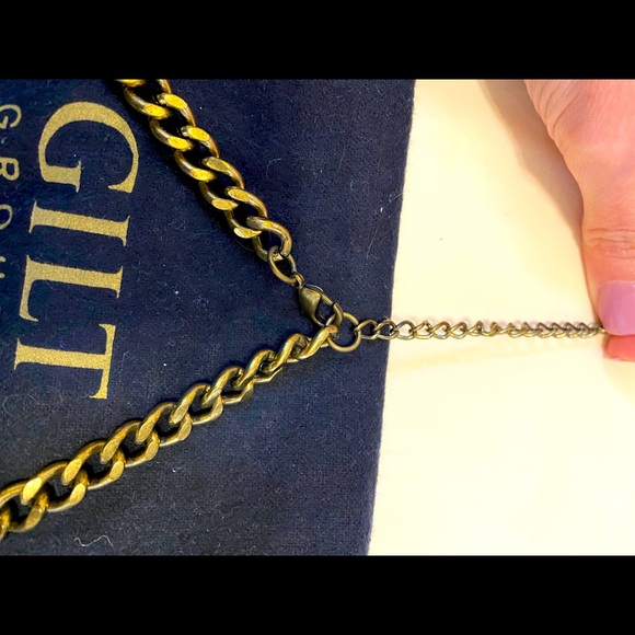 Multicolor stone collar necklace - Picture 4 of 5